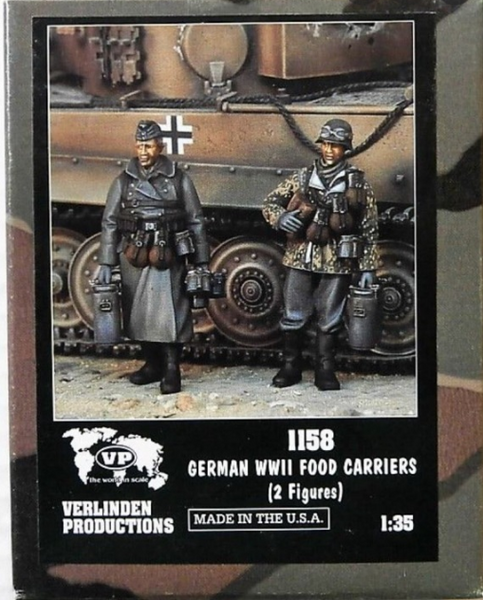 Verlinden 1/35 German WWII Food Carriers - #1158 - NOS – Victory