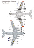 Wolfpack 1/144 decal Ilyushin Il-76 Pt.3 Ukraine AF Il-76MD for Zvezda - WD14404