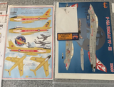 1:32 Decal Package for Tamiya, Hasegawa, Special Hobby, etc 5 sheets in lot