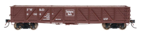 Intermountain 46622-06 HO USRA Composite Drop Gondola Ft Worth & Denver Rd #2137