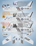 Bullseye 1/48 Decals 48-038 - F-86A Sabre Jets #1