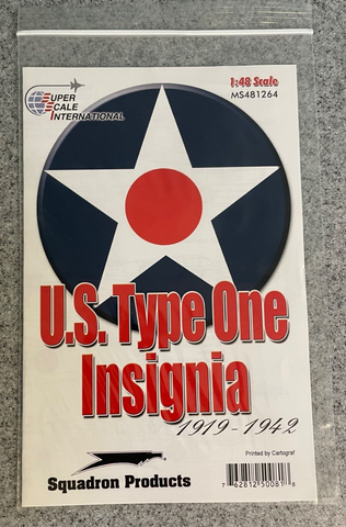 1:48 SuperScale MS481264 US Insignia Type One