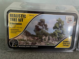 Woodland Scenics 2 Realistic Tree Kits (Deciduous) - 1pk of 21 and 1 pack of 6