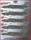 Furball 1/48 decals F-35C Anthology Part VI for the Tamiya Kit - 48-097