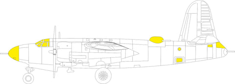 Eduard 1/48 paint mask B-26B Marauder for ICM - EX1044