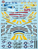 Bullseye 1/48 Decals 48-039 - F-86A Sabre Jets #2