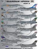 Speed Hunter 1/48 decal 48035 for Guardian Vipers II F-16C and D for Kinetic