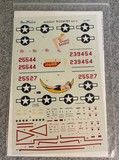 Aeromaster Decals 1/48 P-61 Black Widow Monogram Great Wall etc #48-489