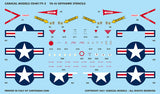 Caracal 1/48 Scale decals for TA-4J Skyhawk for Hasegawa - CD48179