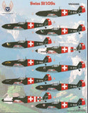 Victory Productions 1/32 Swiss Bf-109s for Eduard & Hasegawa - VPD32005