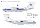 Wolfpack 1/144 decal Ilyushin Il-76 Pt.3 Ukraine AF Il-76MD for Zvezda - WD14404