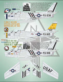 Bullseye 1/48 Decals 48-039 - F-86A Sabre Jets #2