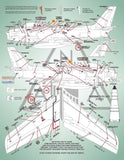 Bullseye 1/48 Decals 48-039 - F-86A Sabre Jets #2