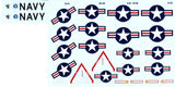 Bullseye 1/48 Decals 48033 - 77Carrier Air Wing 8 USS Nimitz 1976-1979