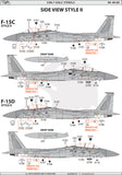 PK Decals 1/48 48-001 Early Eagle Stencils for GWH or Hasegawa