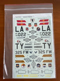 Eagle Strike Decals 1:32 #ES32005 F-15 Screaming Eagles for Tamiya