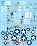 Fundekals 1/48 decals P-47 Thunderbolts for Tamiya - 48041