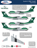 Fundekals 1/144 scale decals Iraqi Airways Il-76 Candids - 44-008