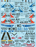 Bullseye Model Aviation 1/48 Decals 48032 - F-4J Phantom II Fleet Phantoms