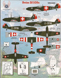 Victory Productions 1/32 Swiss Bf-109s for Eduard & Hasegawa - VPD32005