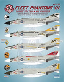 Bullseye Model Aviation 1/48 Decals 48032 - F-4J Phantom II Fleet Phantoms