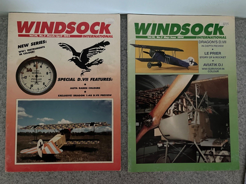 Wind Sock Magazine Volume 10 four various issues-see description-