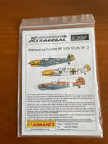 Xtradecal 1:32 #X32067 Bf 109 Pt 2 for Eduard, Dragon, Hasegawa, etc