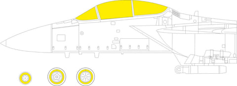 Eduard 1/72 scale F-15J paint mask for Fine Molds - CX669