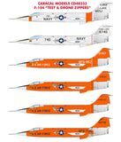 Hypersonic Models 1/48 Resin NF-104A Conversion Set (for Kinetic) HMR-48061