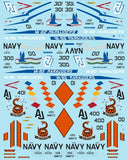 Bullseye 1/48 Decals 48033 - 77Carrier Air Wing 8 USS Nimitz 1976-1979