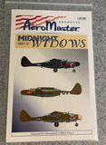 Aeromaster Decals 1/48 P-61 Black Widow Monogram Great Wall etc #48-489