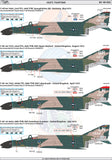 PK Decals 1/48 48-008 USAFE PHANTOMS 1/48 F-4D/E for ZOUKEI-MURA and Meng