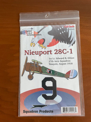 SuperScale Decals 1:32 #MS320242 Nieuport 28C-1