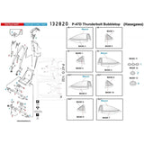 HGW 1/32 scale seatbelts & masks P-47D Thunderbolt Bubbletop by Hasegawa - 132820