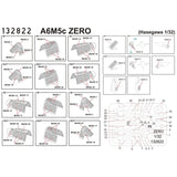 HGW 1/32 scale seatbelts & masks for the A6M5c Zero by Hasegawa - 132822