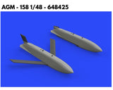 Eduard Brassin 1/48 resin 2 pcs AGM-158 air-to-surface missile - 648425