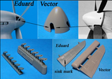 Vector Resin 1/48 Hawker Tempest Mk V Correction Set for Eduard kit - VDS48123