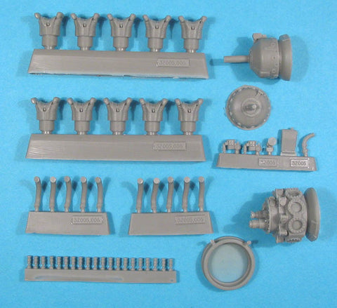 Vector Resin 1/32 scale Wright R-1820G (mid) Shvetsov M-62/M-63 Engine VEC32-005