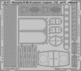 Eduard 1/32 PE Zoom Mosquito B Mk. IX Exterior/ Engines - 32417