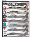 Furball Decals 1/48 Heater-Ferris F-14A Tomcats Colors & Markings Pt.VII FDS4815