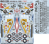 Furball Aero Design 1/48 Decals Phantom F-4J Air Wing All Stars Pt 3 - 48045