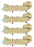 Caracal 1/48 decals CD48148 - CH-47 Chinook for the Italeri kit