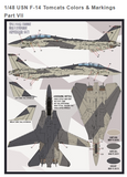 Furball Decals 1/48 Heater-Ferris F-14A Tomcats Colors & Markings Pt.VII FDS4815