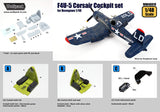 Wolfpack 1/48 scale resin F4U-5 Corsair Cockpit set for Hasegawa - WW48019