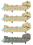 Caracal 1/48 decals CD48148 - CH-47 Chinook for the Italeri kit