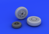 Eduard 1/72 Brassin resin F-16CJ Block 50 wheels - 672040