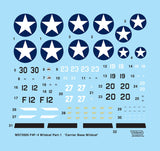 Wolfpack 1/72 decals F4F-4 Wildcat Part.1 - WD72004