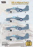 Wolfpack 1/72 decals F4F-4 Wildcat Part.1 - WD72004