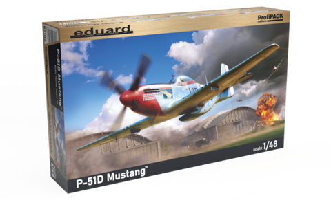 Eduard 1/48 scale P-51D Mustang profipack - 82102