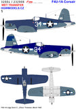 HGW 1/32 wet transfers for F4U-1A Corsair VF-17 Jolly Rogers Part 3 - 232907